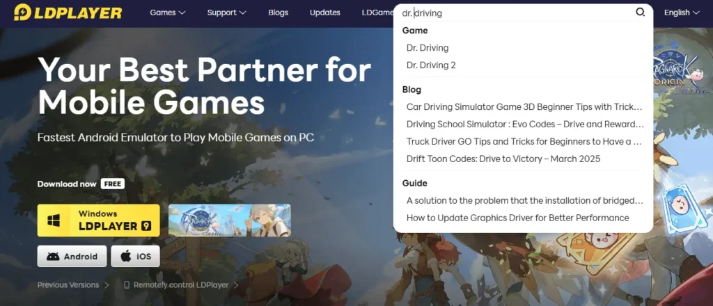 LD Player Emulator screen image